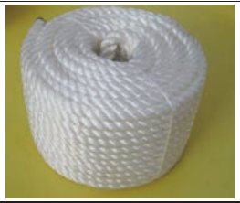 PP 3-Strand Silver Anchor Rope