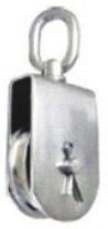 Flat Swivel Eye Pulley