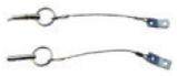 Removable Pin with Ring and String