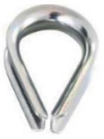 Wire Rope Thimble Commercial European