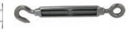 Turnbuckle, Type Hook-Eye