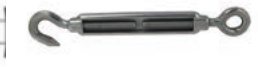 Turnbuckle, Type Hook-Eye