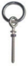 Weld Eye Bolt with Ring and Nut